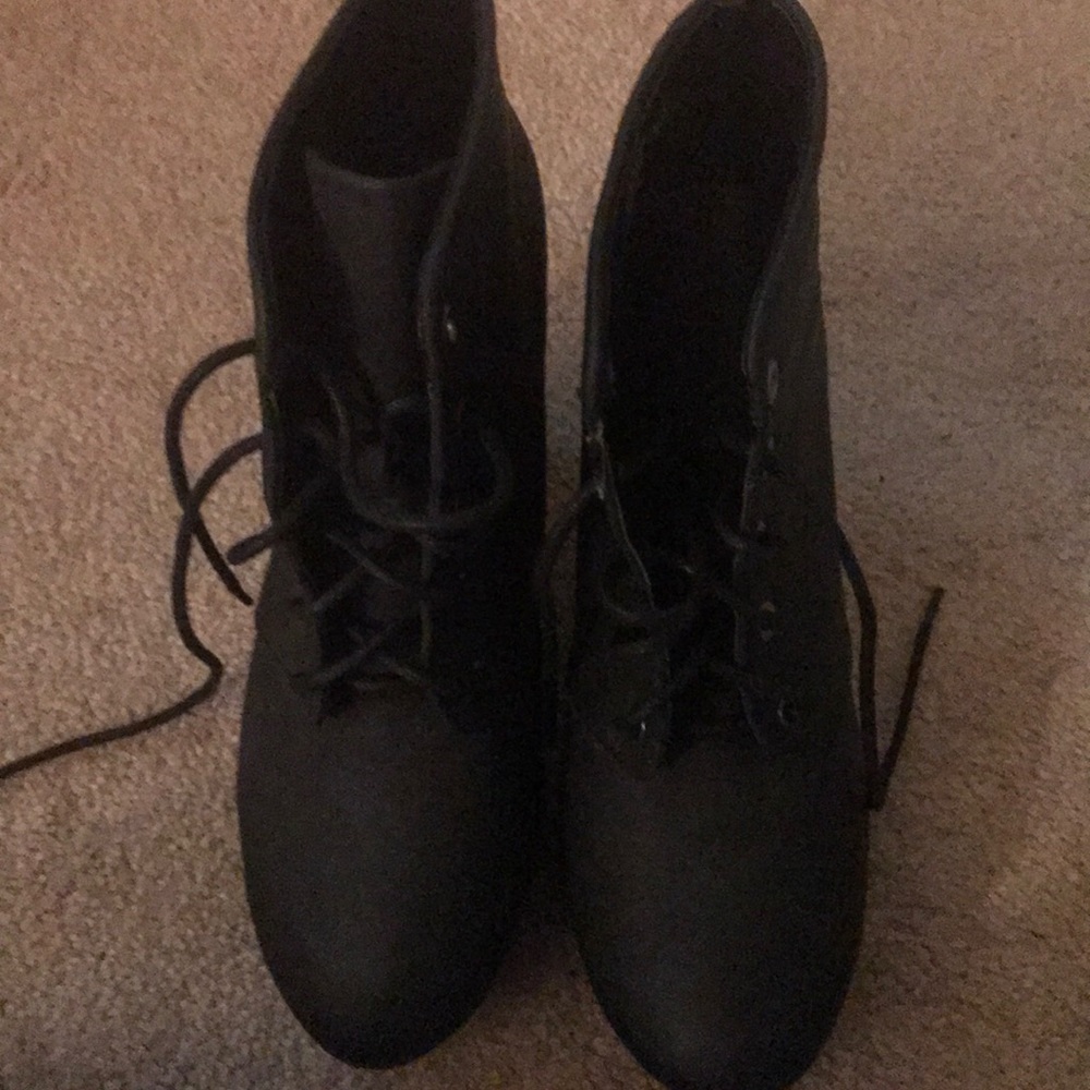 Black booties